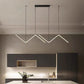 Black Linear LED Pendant