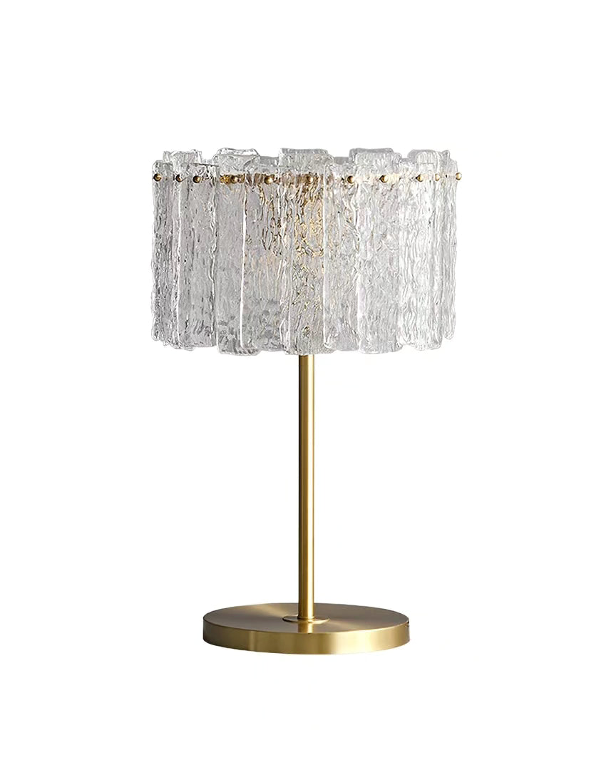 Mia Glass Collection Side Table Lamp