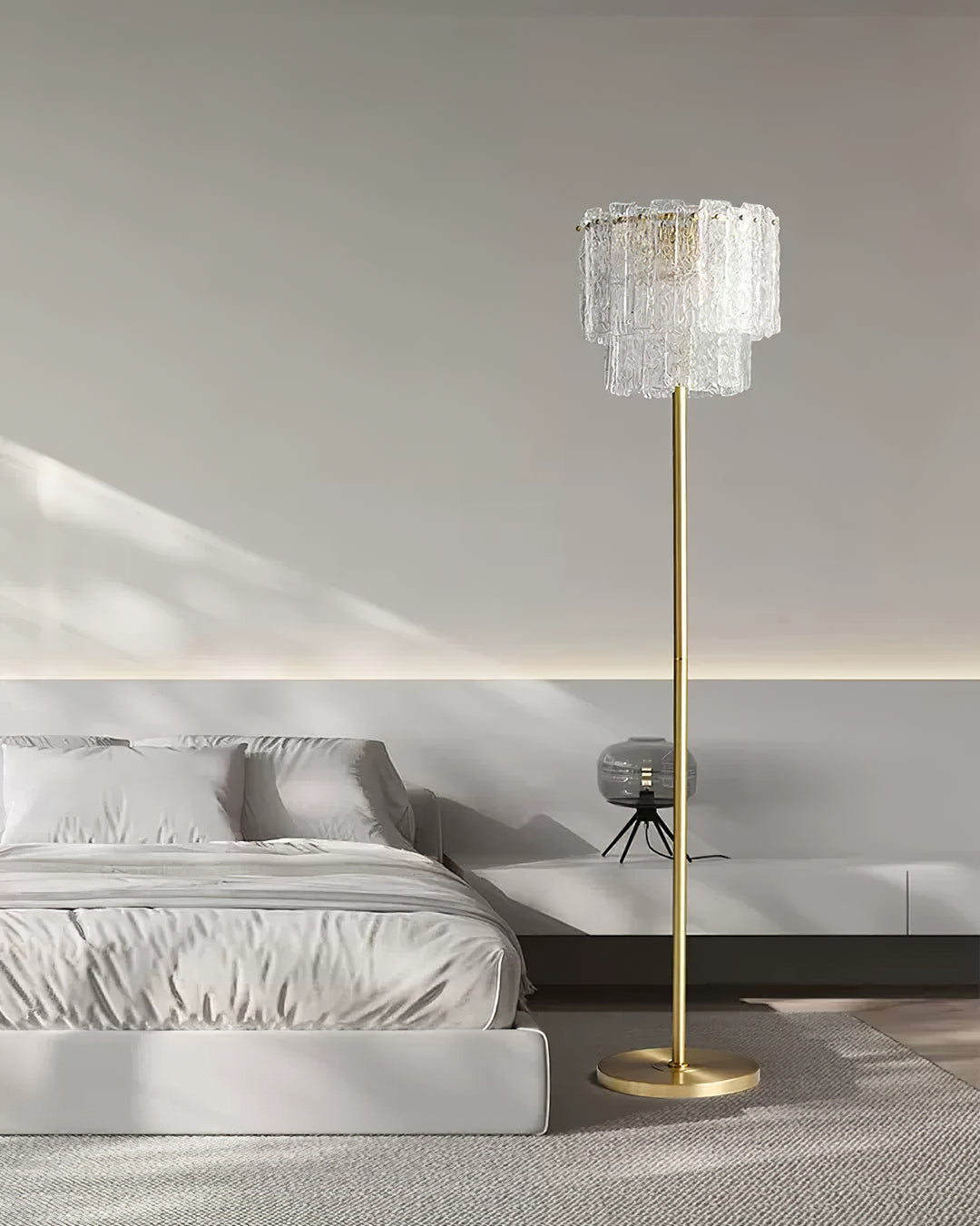 Mia Glass Floor Lamp