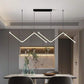 Black Linear LED Pendant