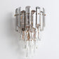 Victoria Smoked Crystal Wall Sconce