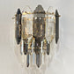 Valentina Smoked Crystal Wall Lamp