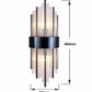 Penelope Satin Black Wall Sconce