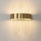 Scarlett Golden Crystal Wall Sconce