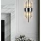 Penelope Satin Black Wall Sconce