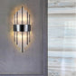 Penelope Satin Black Wall Sconce