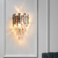 Victoria Smoked Crystal Wall Sconce