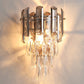 Victoria Smoked Crystal Wall Sconce